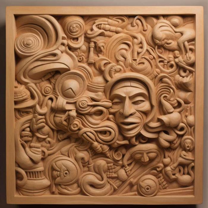 نموذج ثلاثي الأبعاد لآلة CNC 3D Art 